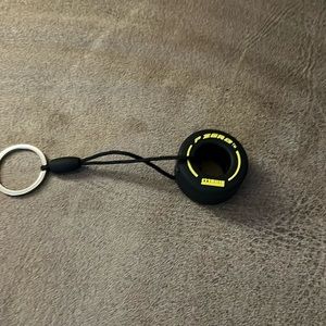 Pirelli tire keychain